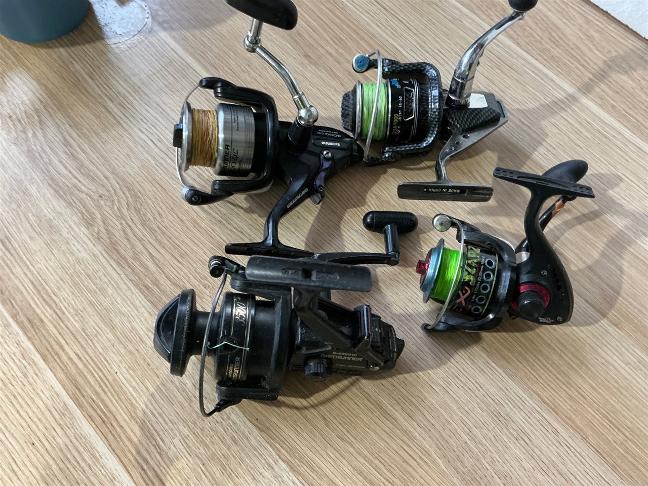 Quantity of 4  Fishing Reels