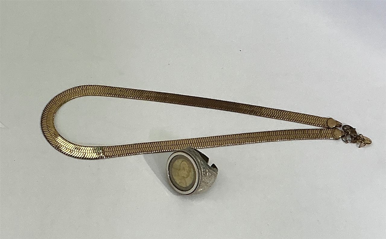 Costume Jewellery - Ring & Necklace