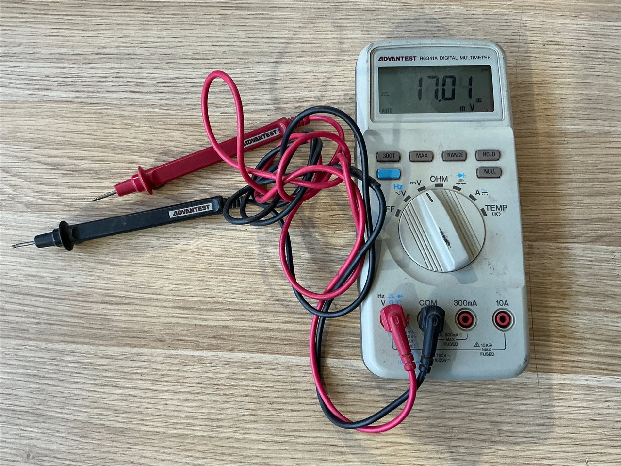 Digital Multimeter- Advantest R6341A