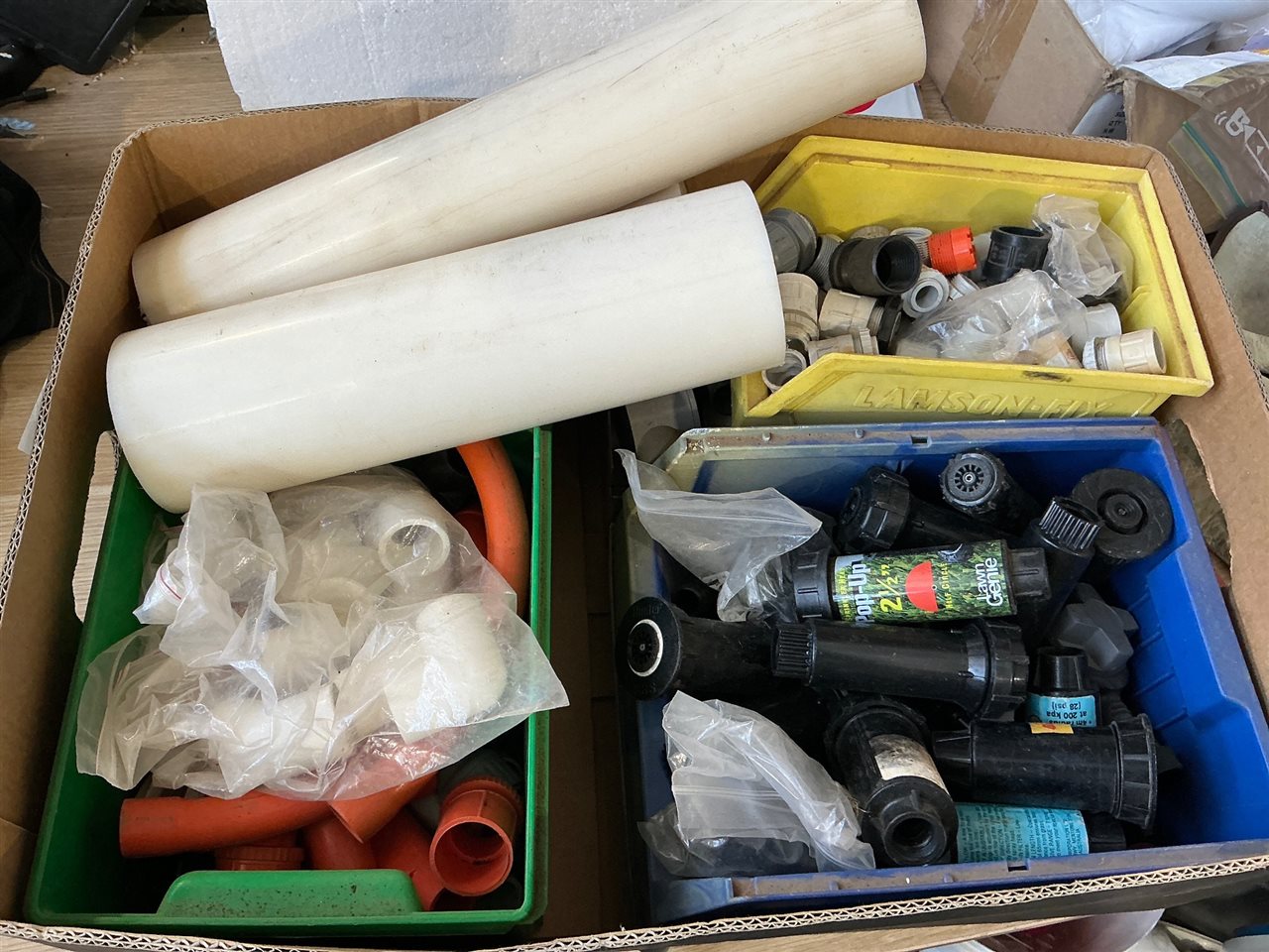 Pop-up Sprinklers , Electrical Conduit Fittings and Plastic Bar