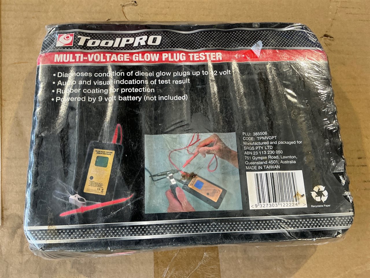 Tool Pro Multi Voltage Glow Plug Tester