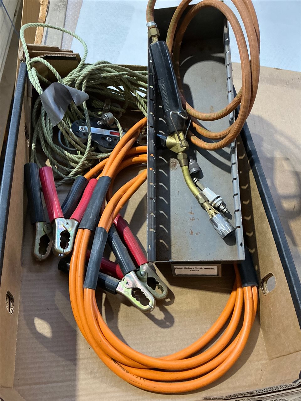 Companion, Gas Torch Jumper Leads and Pulley