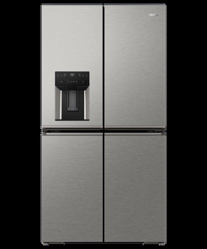Haier 601L 600 Series Quad Door Refrigerator, Ice & Water, Satina, Model Number: HRF680YZS - RRP $3,399 Thumbnail