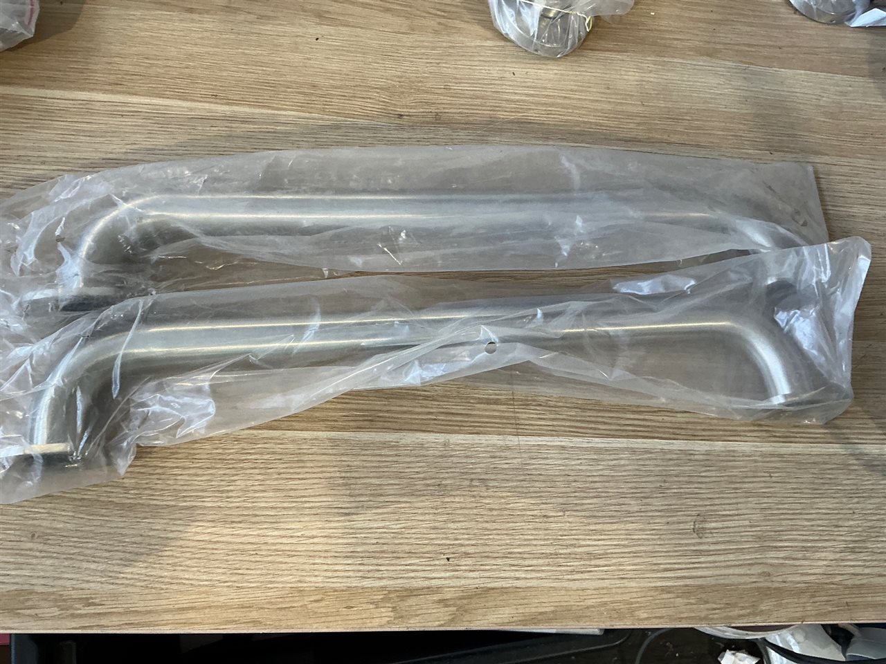 Stainless Steel Handrail - Quantity of 2- Size 500 mm