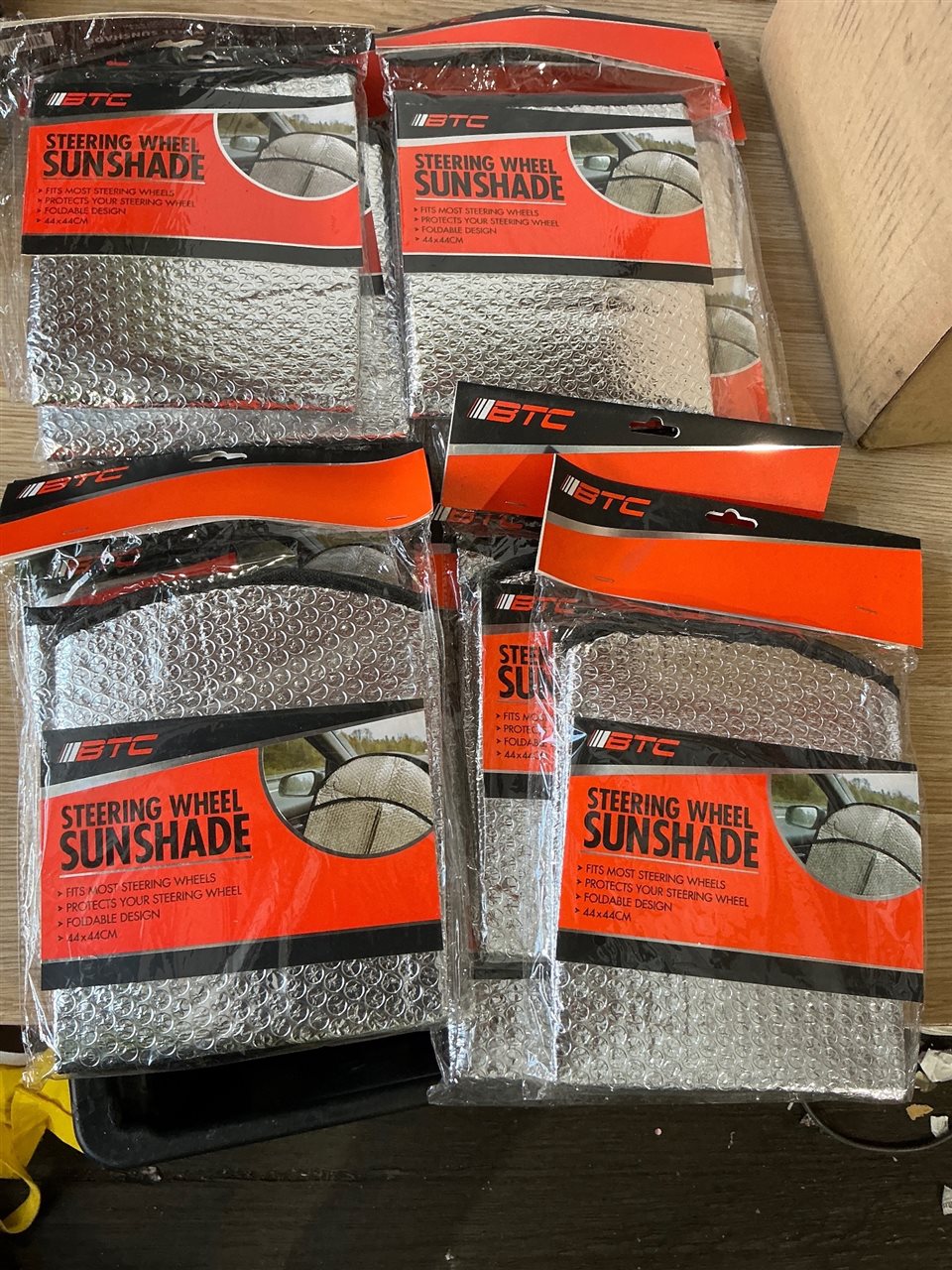 Steering Wheel Sunshade- Quantity of  12