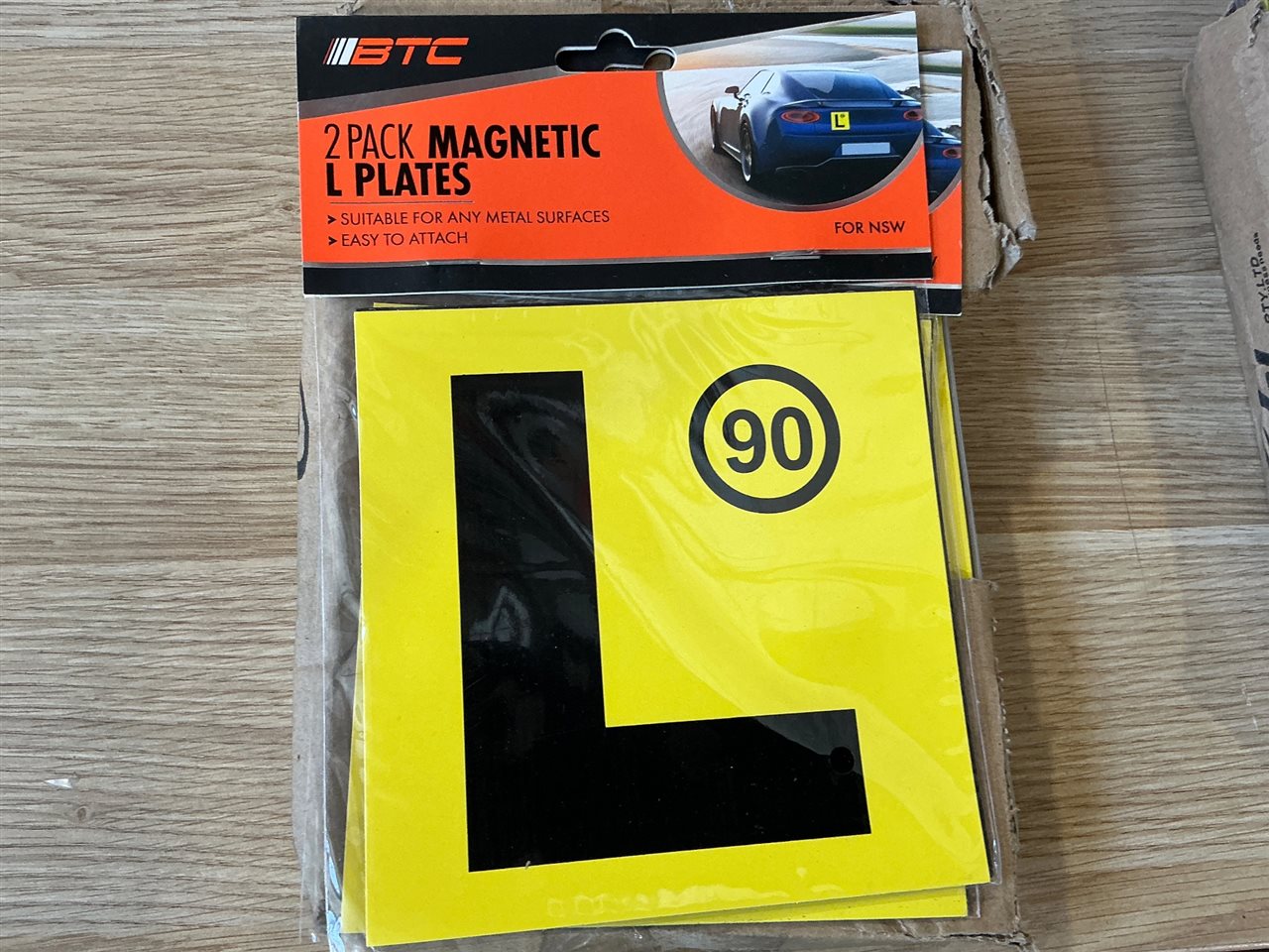 Magnetic L Plate - Quantity of 24 x 2 Pack