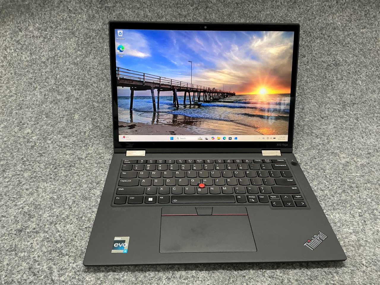LENOVO 21AW0026AU ThinkPad X13 Yoga Gen 3 - Intel Core i5-1235U, 16 GB RAM, 512GB NVMe SSD with Adapter