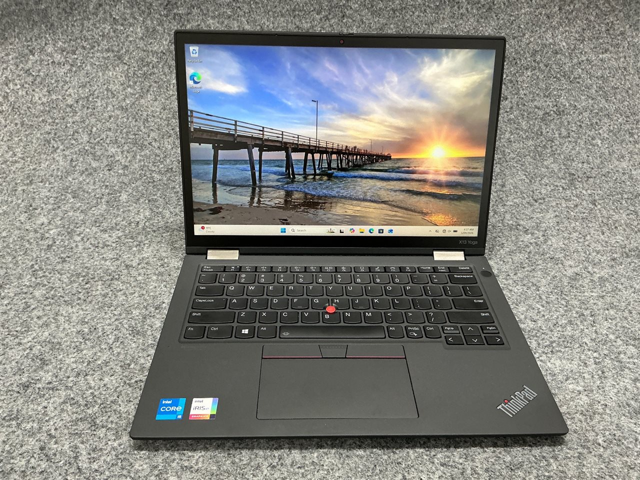 LENOVO 20W9S1KC00 ThinkPad X13 Yoga Gen 2 - Intel Core i5-1135G7, 8 GB RAM, 256GB NVMe SSD with Adapter