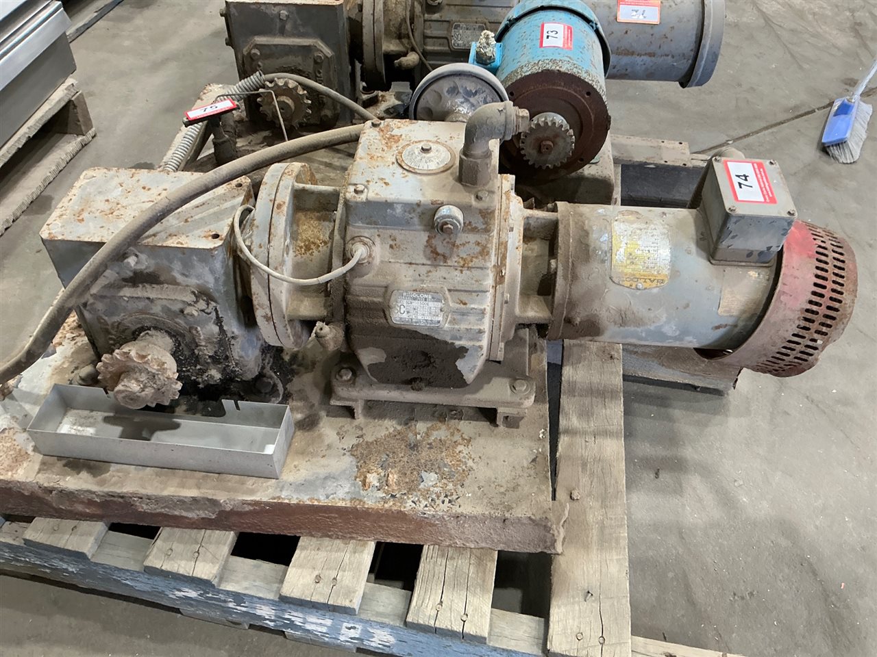 Motor and Gearbox (Located At Wingfield)