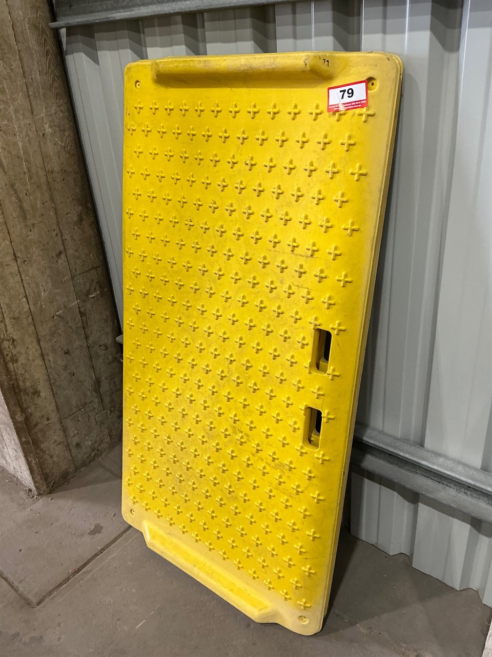 Pit Covers/Ramps x 2, 1300mm W x 700mm D (Located At Wingfield)