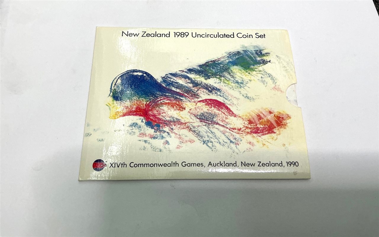 New Zealand 1989 Uncirculated Coin Set