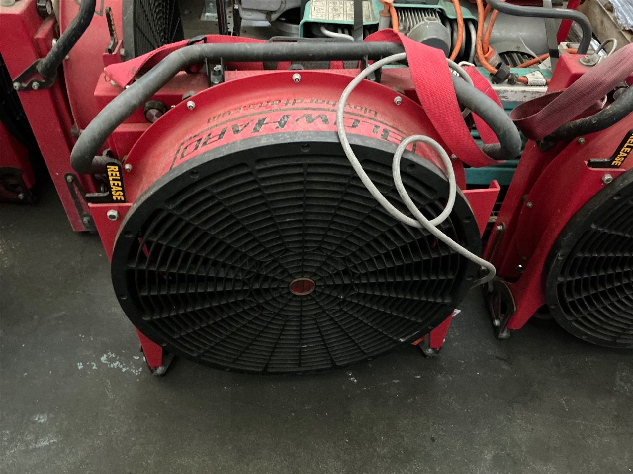 Blow Hard Ventilation Fan 240 Volt - Not Tested