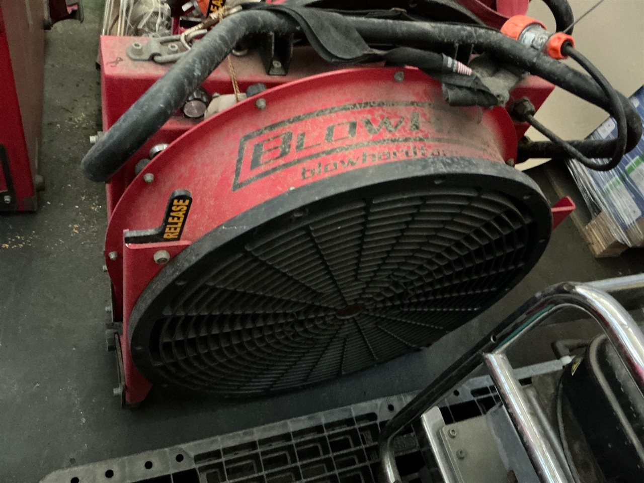 Blow Hard Ventilation Fan 240 Volt - Not Tested