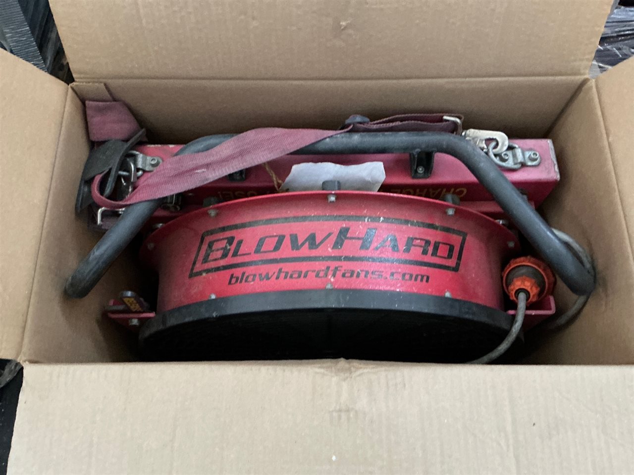 Blow Hard Ventilation Fan 240 Volt - Not Tested