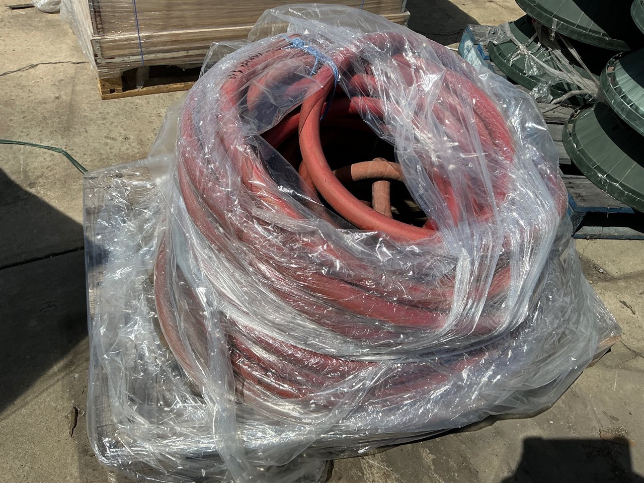 Pallet of High Pressure  Hose, - No Fittings- Sold As Is