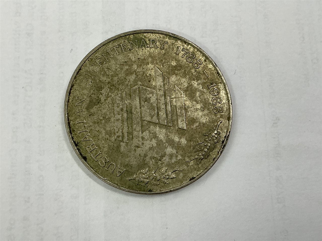 1788- 1988 Australian Bicentenary Medallion, "Education"