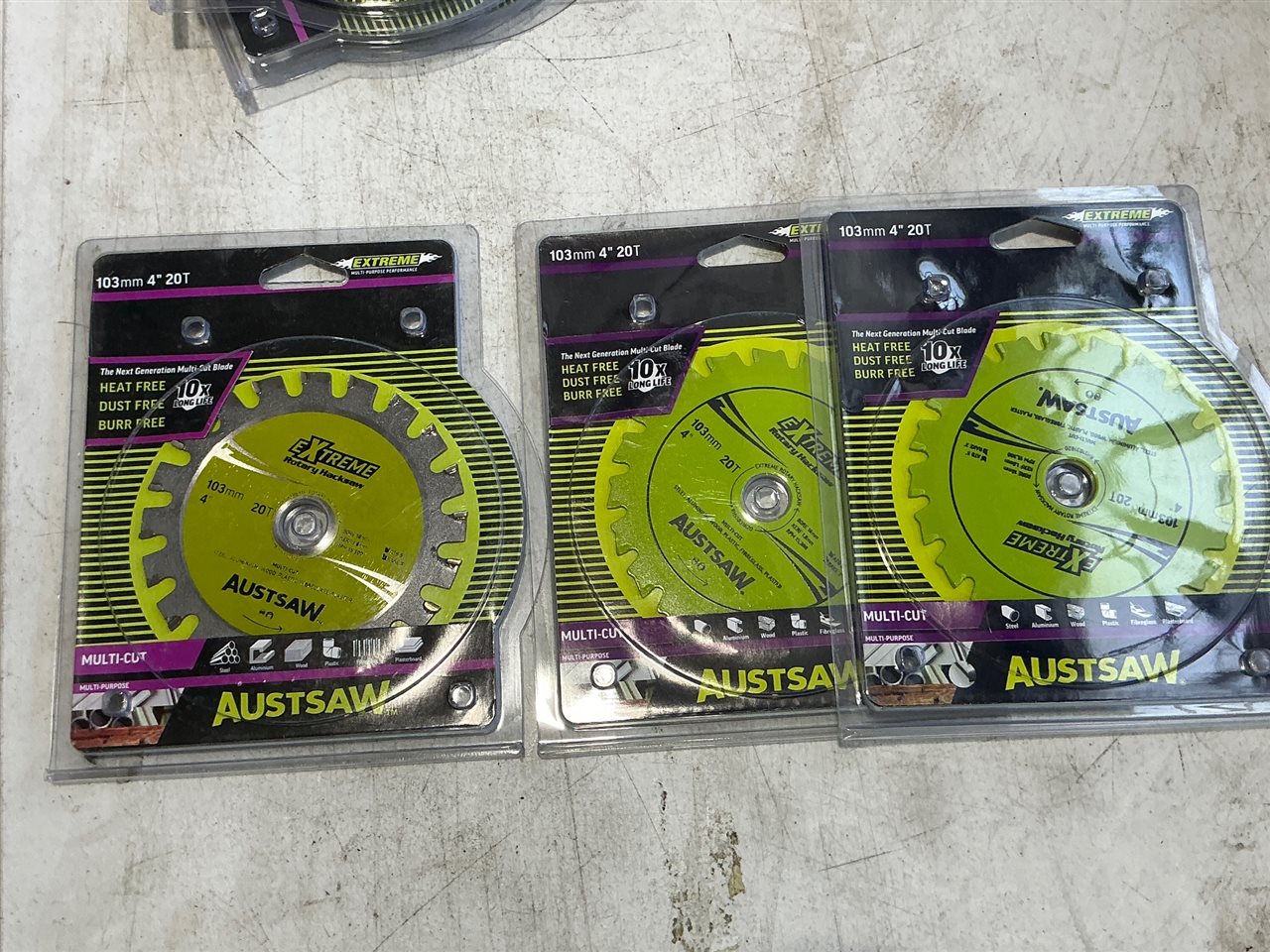 Circular Saw Blades 103 mm Quantity of 3