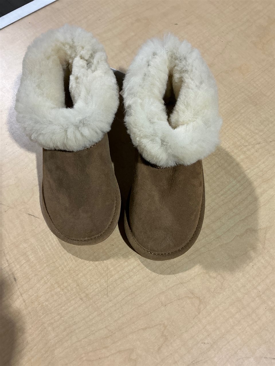 Size K13 Slippers, Leather Upper, Synthetic Sole, Chestnut, Sold Per Each