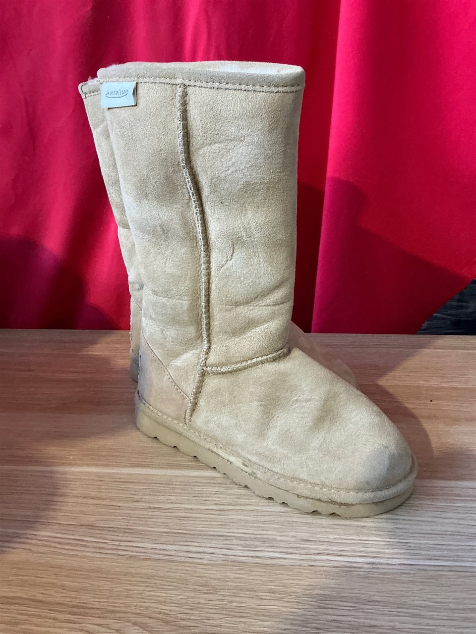 UGG Boots - Aust Size 4 USA Mens 5 USA Ladies 6, Long Pullons,Sand Colour
