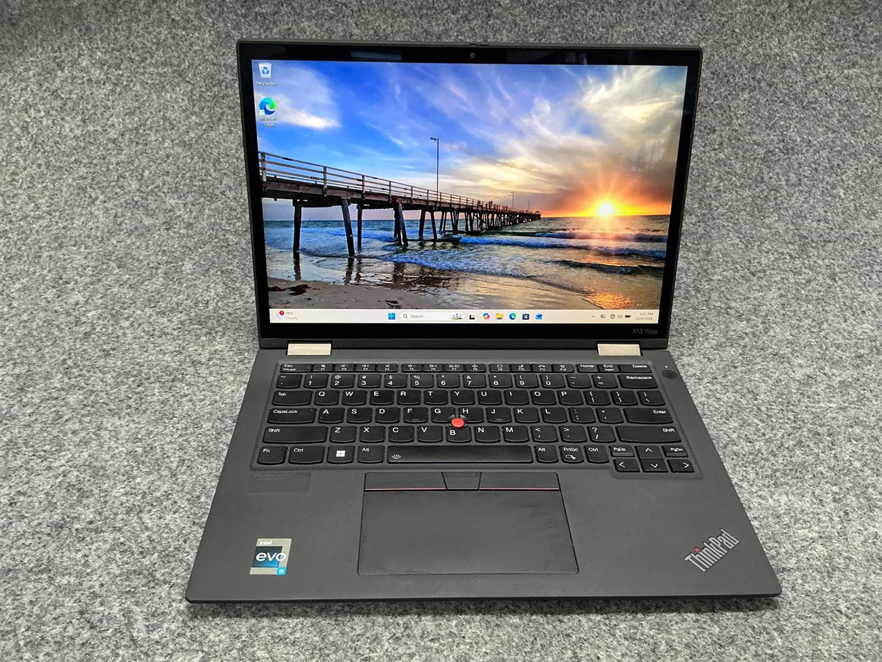 LENOVO 21AW0026AU ThinkPad X13 Yoga Gen 3 - Intel Core i5-1235U, 16 GB RAM, 512GB NVMe SSD with Adapter