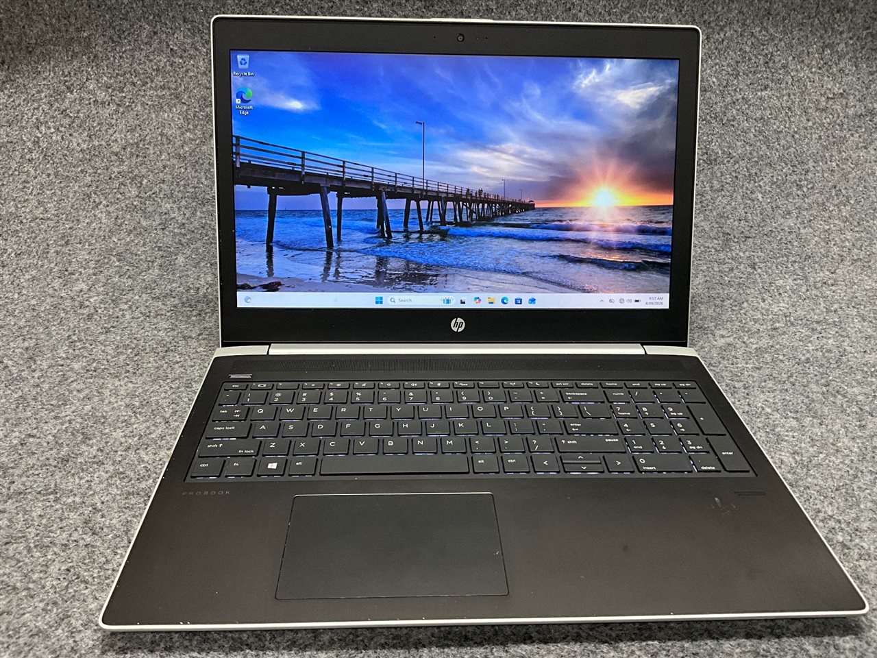 HP ProBook 450 G5 - Intel Core i5-8250U CPU, 8 GB RAM, 500GB HDD with Adapter