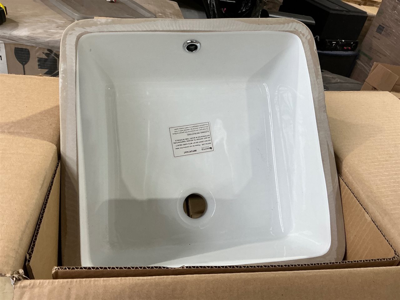 Seima Ceramic Under Counter Basin - Kyra 400 x 400 mm