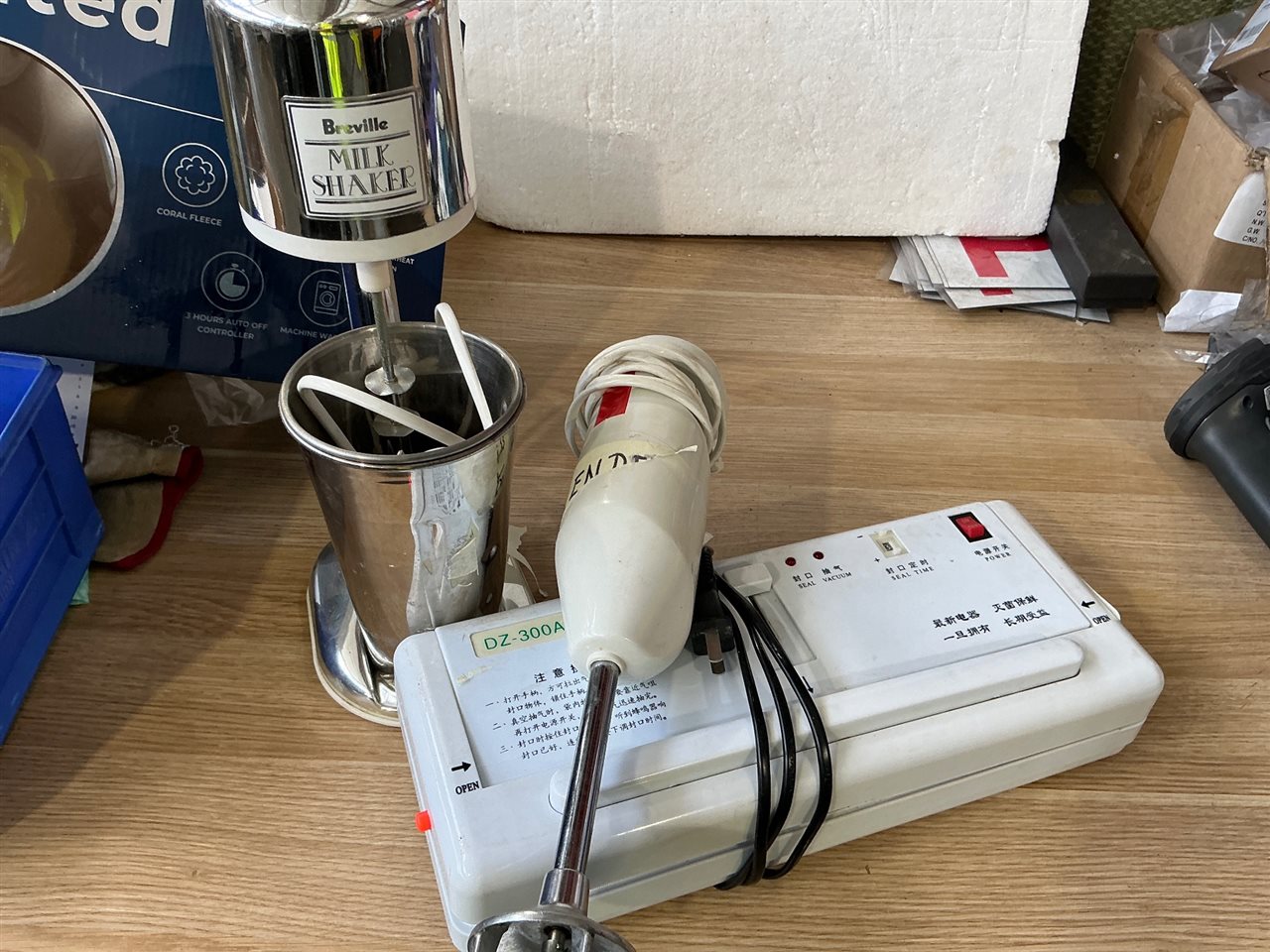 Milkshake Maker,  Blender and Bag Sealing  Machine