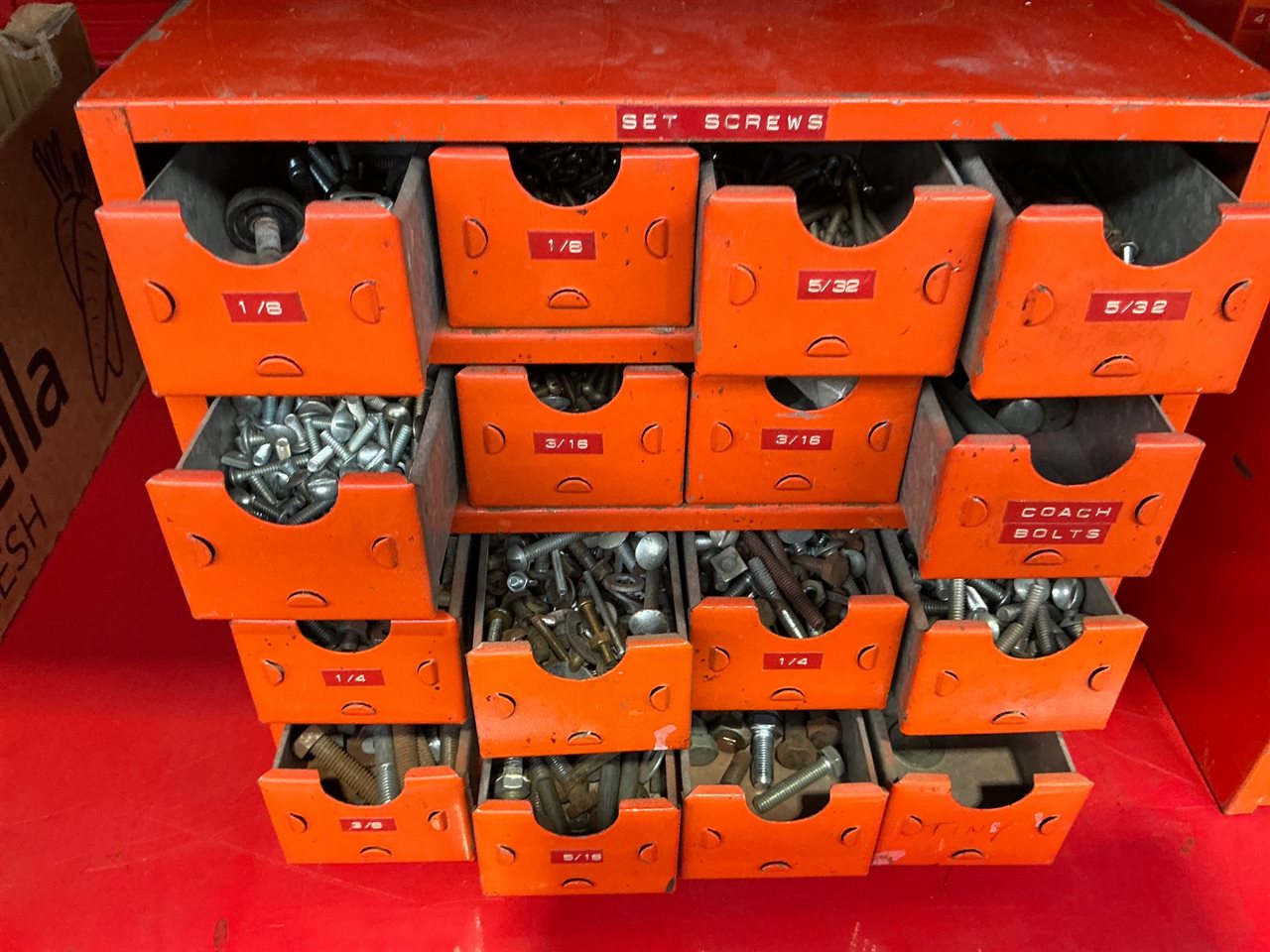Parts Drawer Unit -Quantity of 1 with Bolts