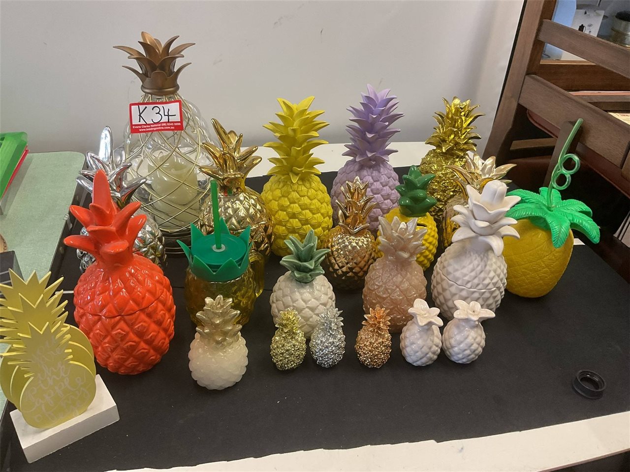 Pineapples All Shapes And Sizes, Representing Wealth, Hospitality And Good Luck