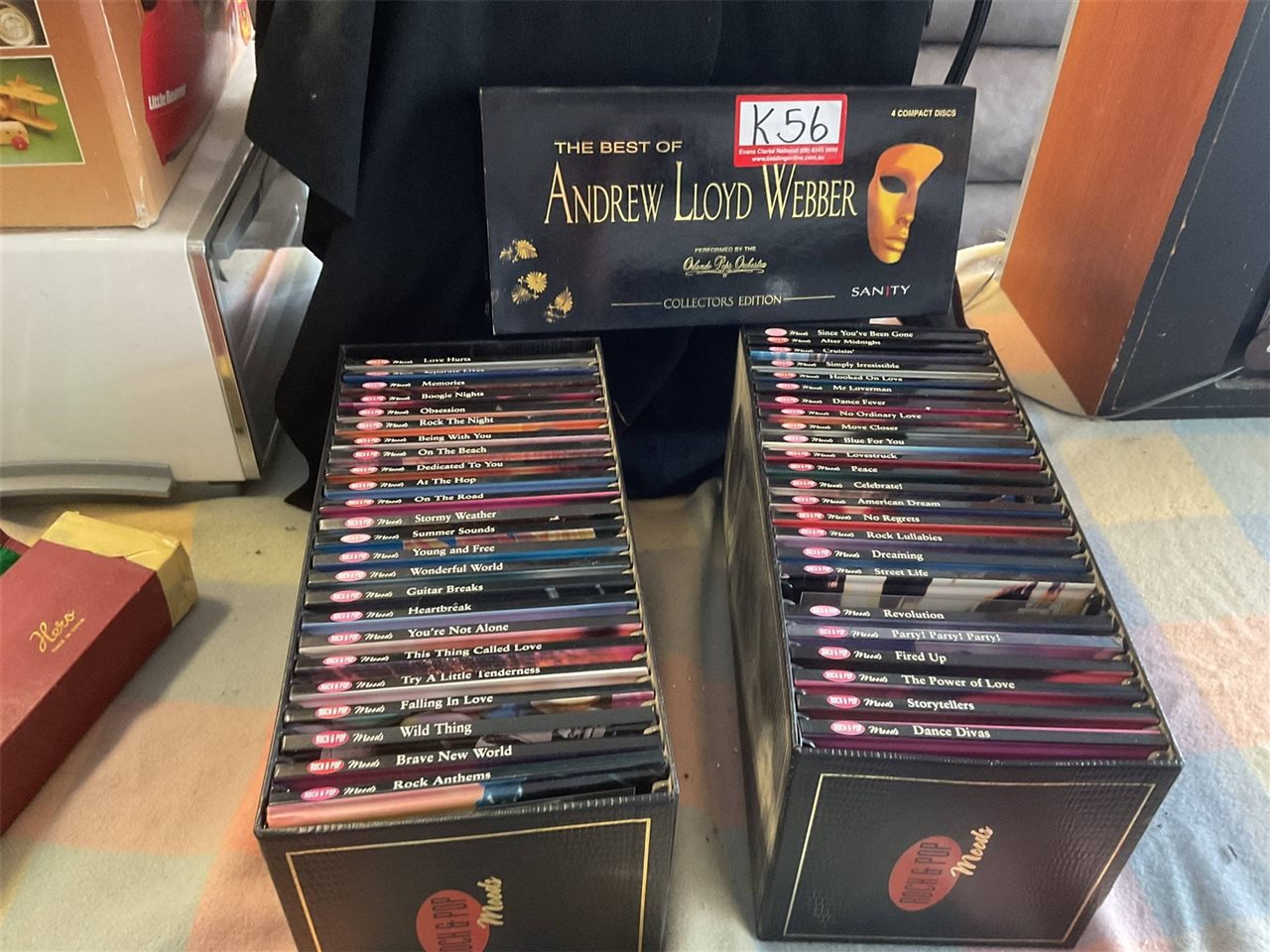 Andrew Lloyd Webber Collector's Edition Plus Collection Of Rock And Pop Moods CDs And Listener's Guide