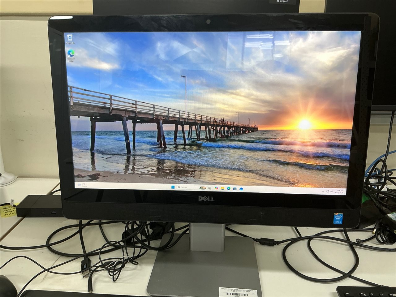 Dell OptiPlex 9030 AIO - Intel Core i5-4590S CPU, 8 GB RAM, 128GB SSD with Adapter