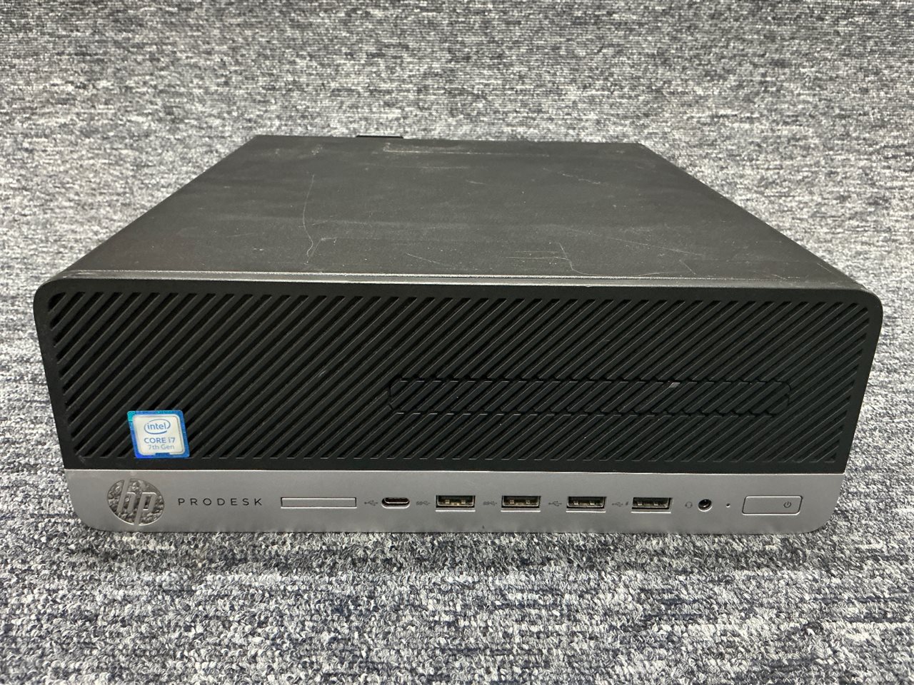 HP ProDesk 600 G3 SFF - Intel Core i7-7700 CPU, 16 GB RAM, 256GB storage with Adapter