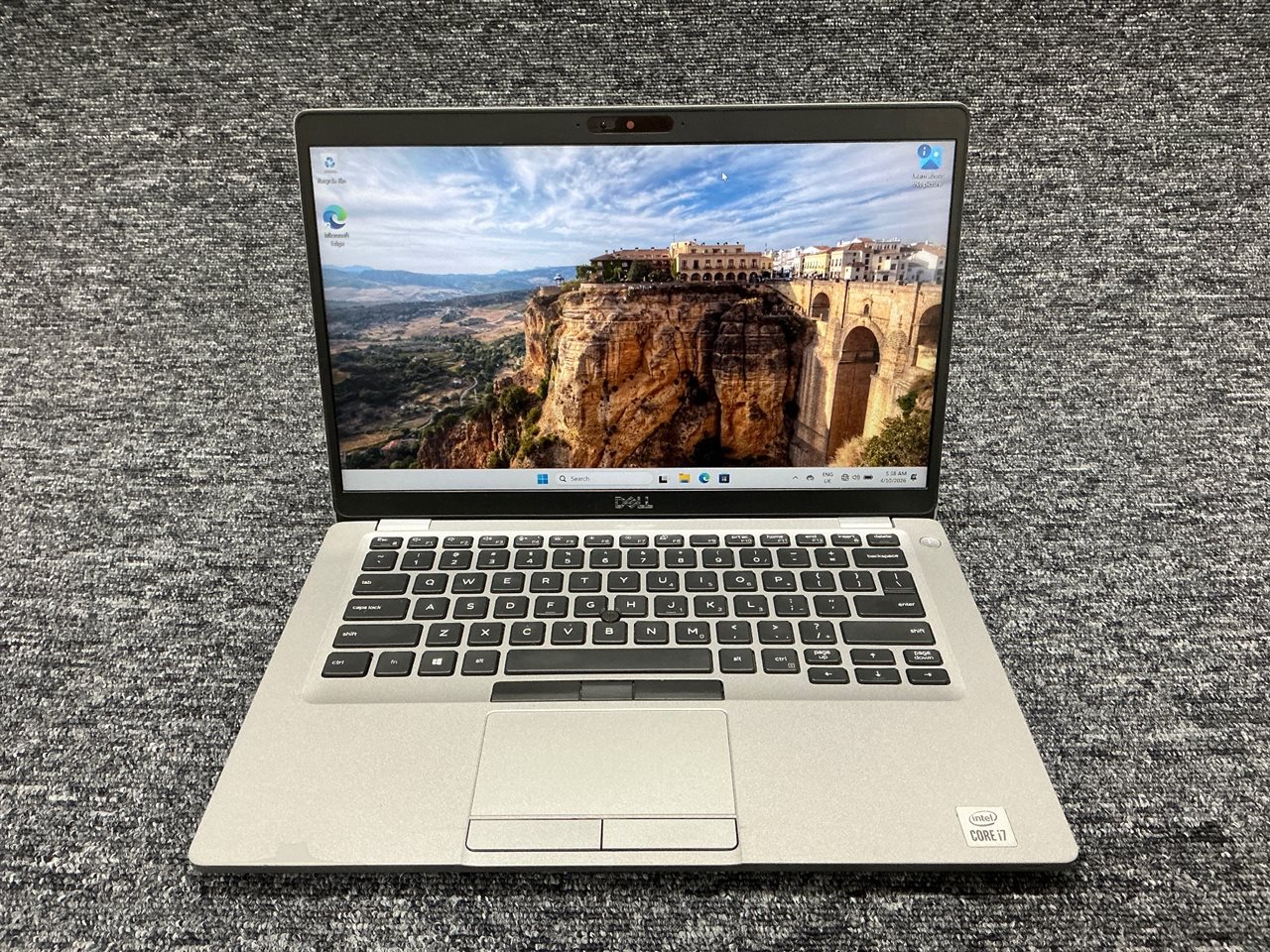 Dell Latitude 5411 - Intel Core i7-10850H CPU, 16 GB RAM, 256GB NVMe SSD with Adapter