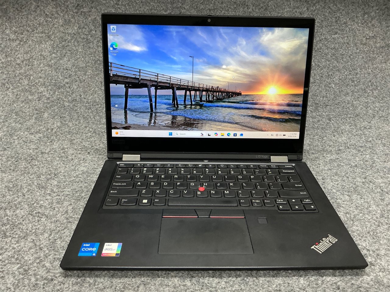 Lenovo 20VKCT01WW ThinkPad L13 Yoga Gen 2 - Intel Core i5-1135G7, 16 GB RAM, 256GB NVMe SSD with Adapter