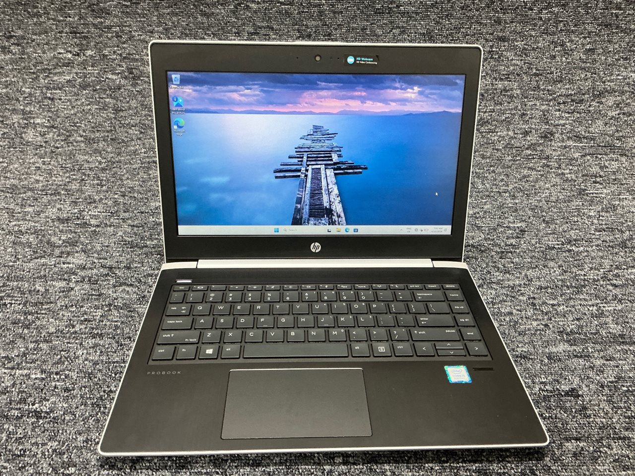 HP ProBook 430 G5 - Intel Core i5-8250U CPU, 8 GB RAM, 256GB NVMe SSD with Adapter