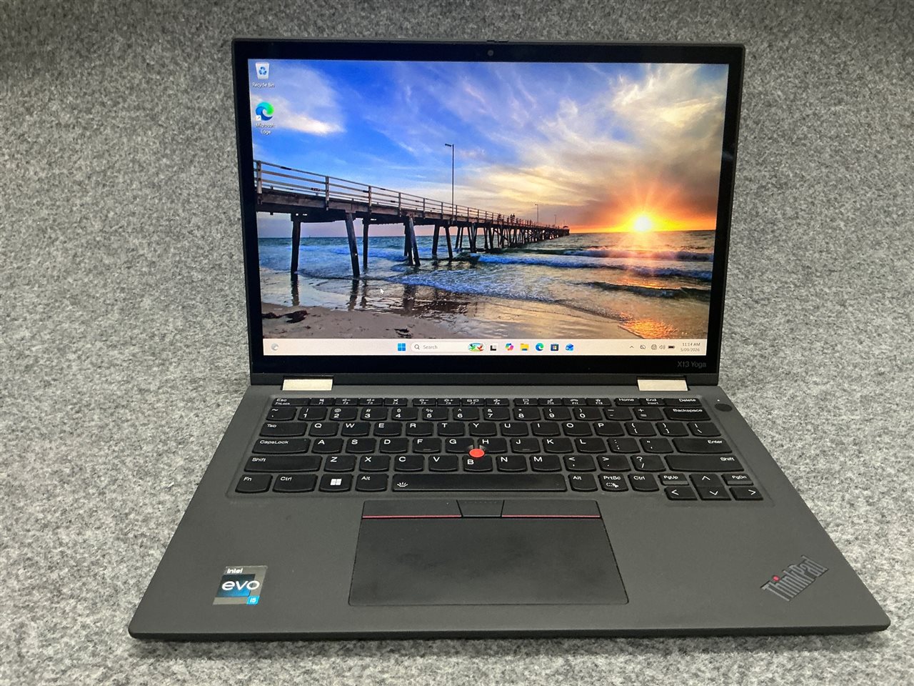 LENOVO 21AW0026AU ThinkPad X13 Yoga Gen 3 - Intel Core i5-1235U, 16 GB RAM, 512GB NVMe SSD with Adapter