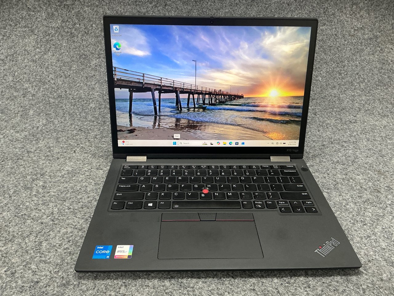 LENOVO 20W9S1KC00 ThinkPad X13 Yoga Gen 2 - Intel Core i5-1135G7, 8 GB RAM, 256GB NVMe SSD with Adapter