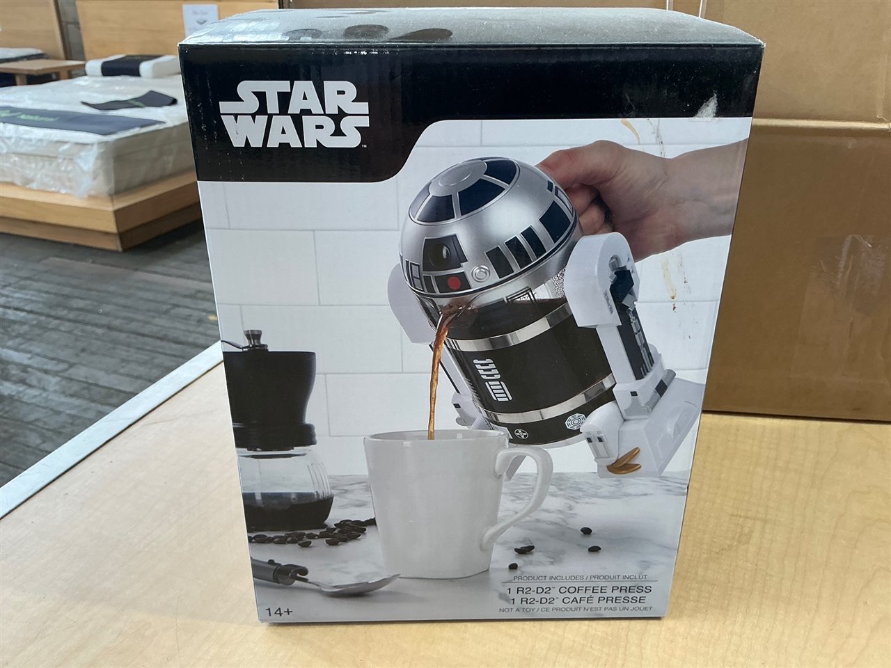 Star Wars R2-D2 Coffee Press, 909mL, Boxed