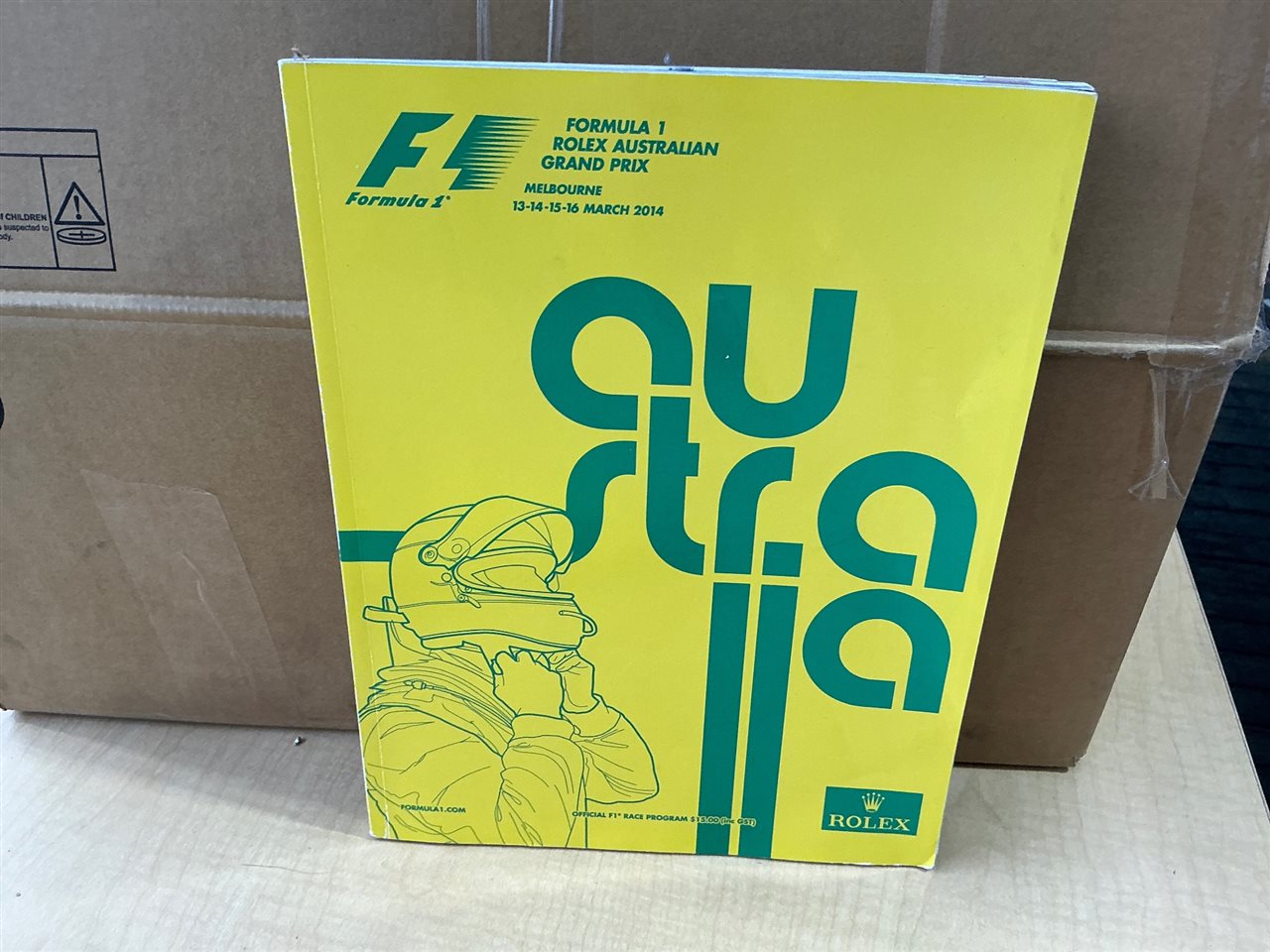 Formula 1 Rolex Australian Grand Prix 2014 Official Race Programme