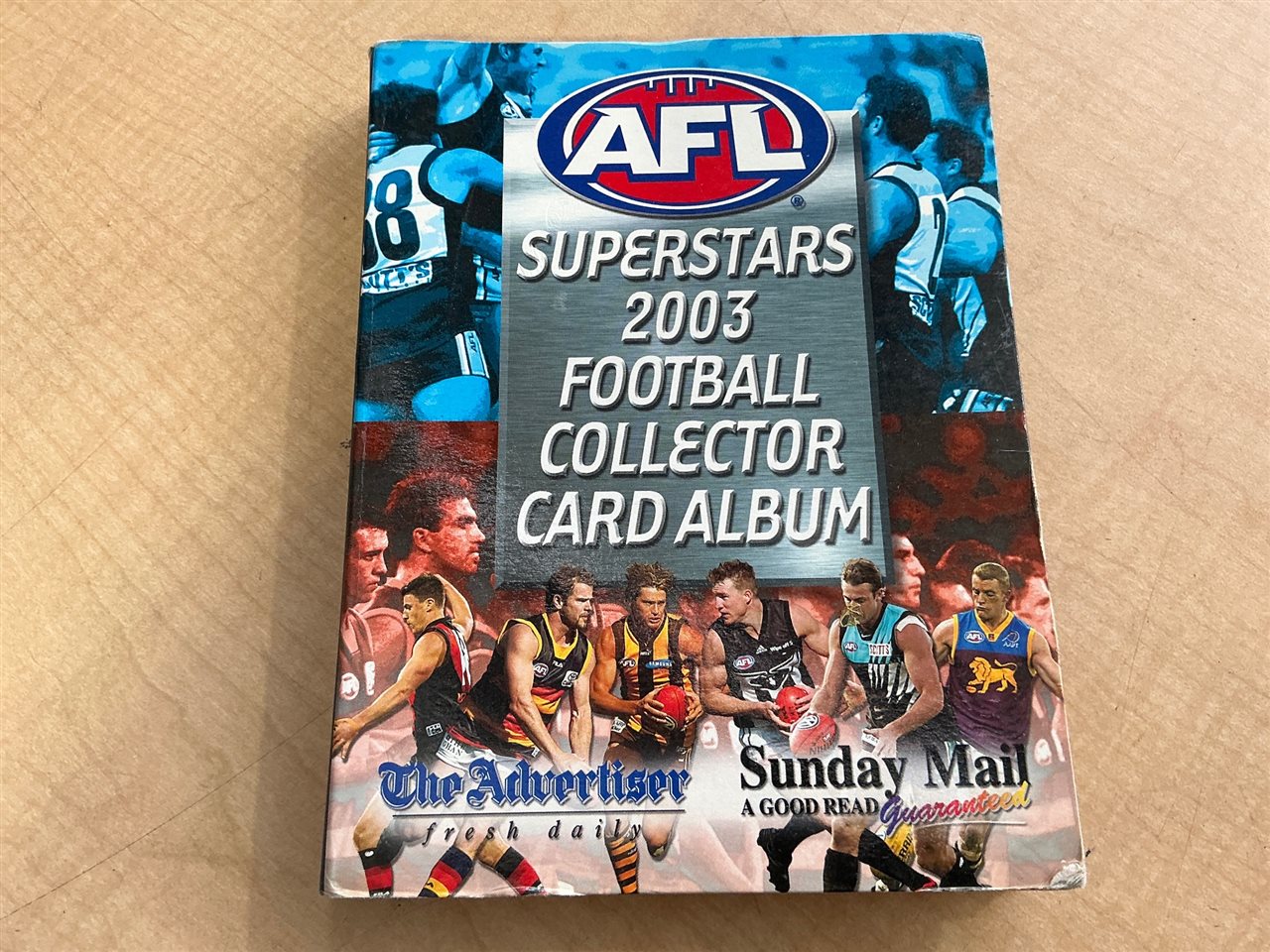 AFL Superstars 2003 Football Collector Card Album with Cards