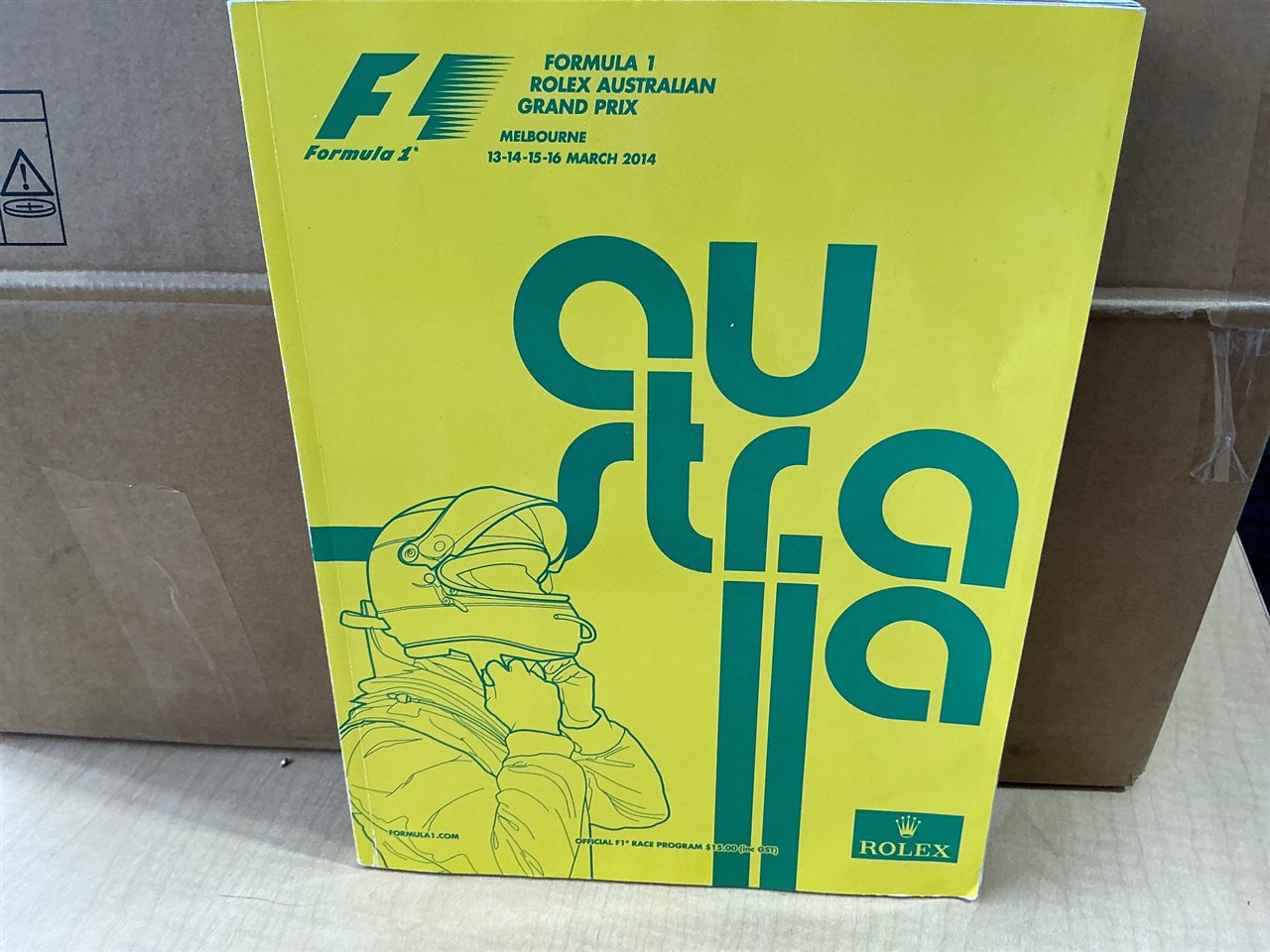 Formula 1 Rolex Australian Grand Prix 2014 Official Race Programme