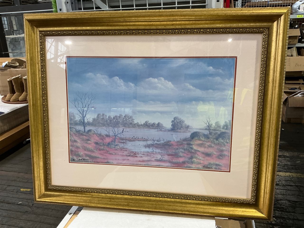 Jack Absolom - Framed Print- Number 32/ 500 - Size 900 x 700 mm