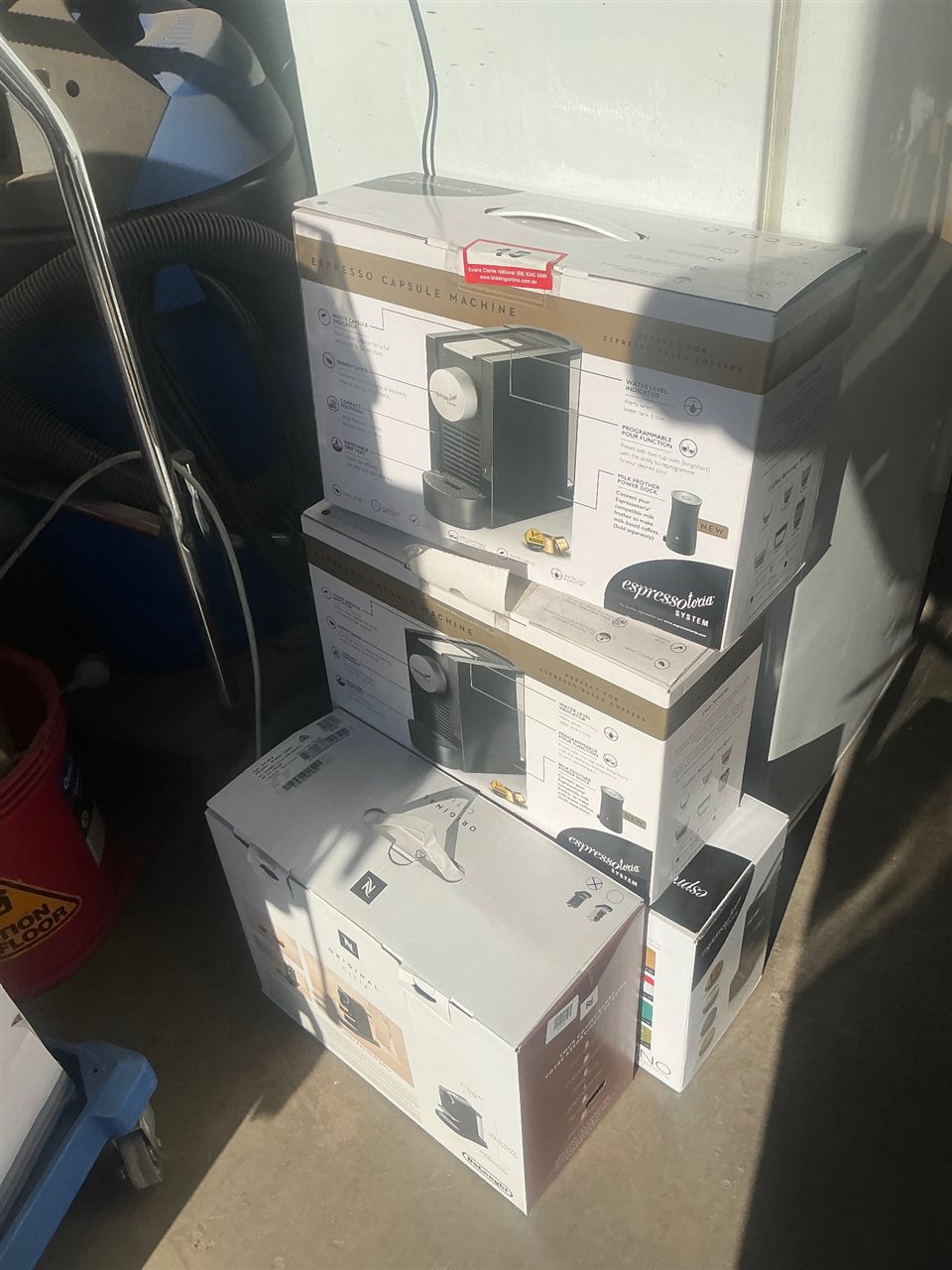 Expressor Capsule Coffee Machines - Quantity of 4   (Collect From Greenfields )