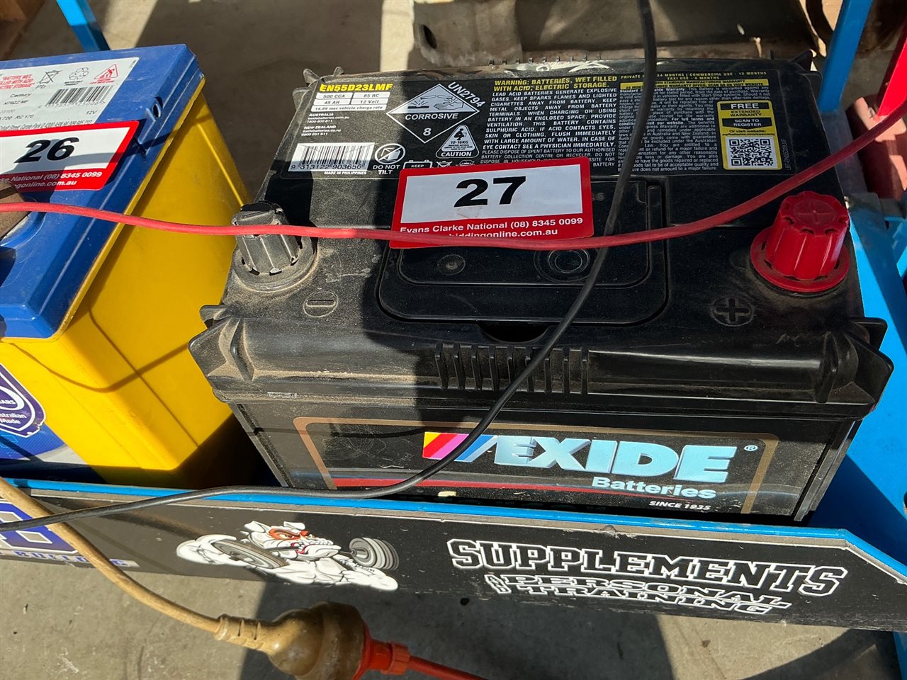 Exide 12 Volt Battery (Collect From Greenfields )