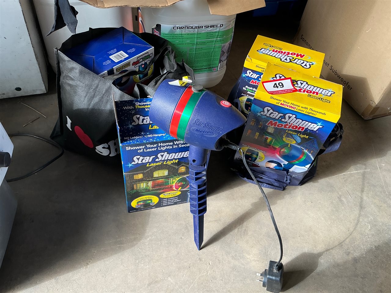 Laser Star Shower Lights  (Collect From Greenfields )