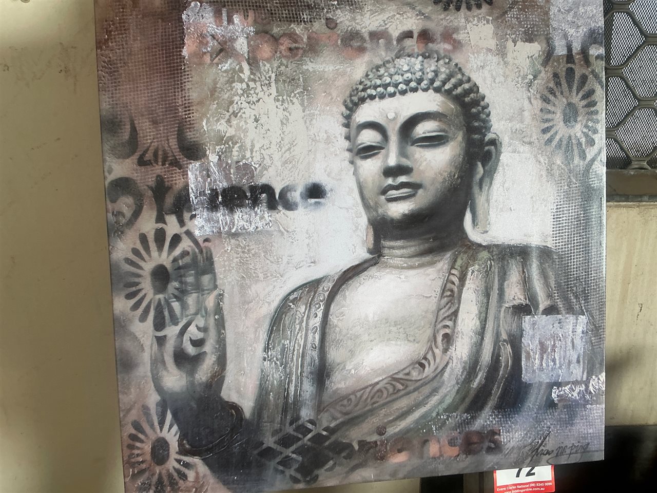 Buddha Picture  (Collect From Greenfields )