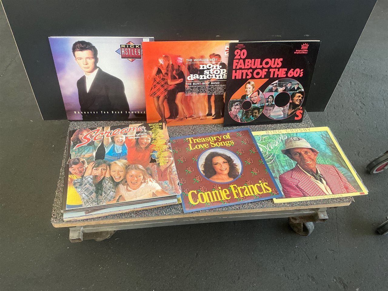 L P Records - Approx 20 -Includes Smoky ,Willie Nelson ,Tina Turner, Dr Hook