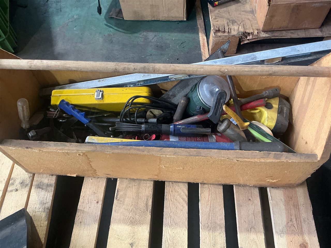 Carry All Tool Box with Tools