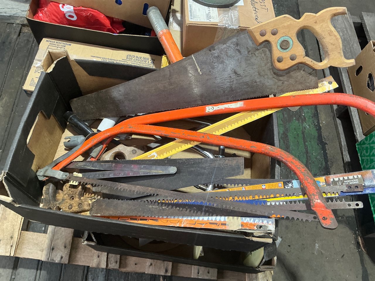Box of Hand Saws