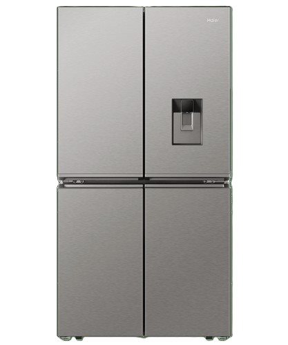 Haier 623L 600 Series Quad Door Refrigerator Freezer with Ice & Water, Satina, Model Number: HRF680YPS - RRP $1,999